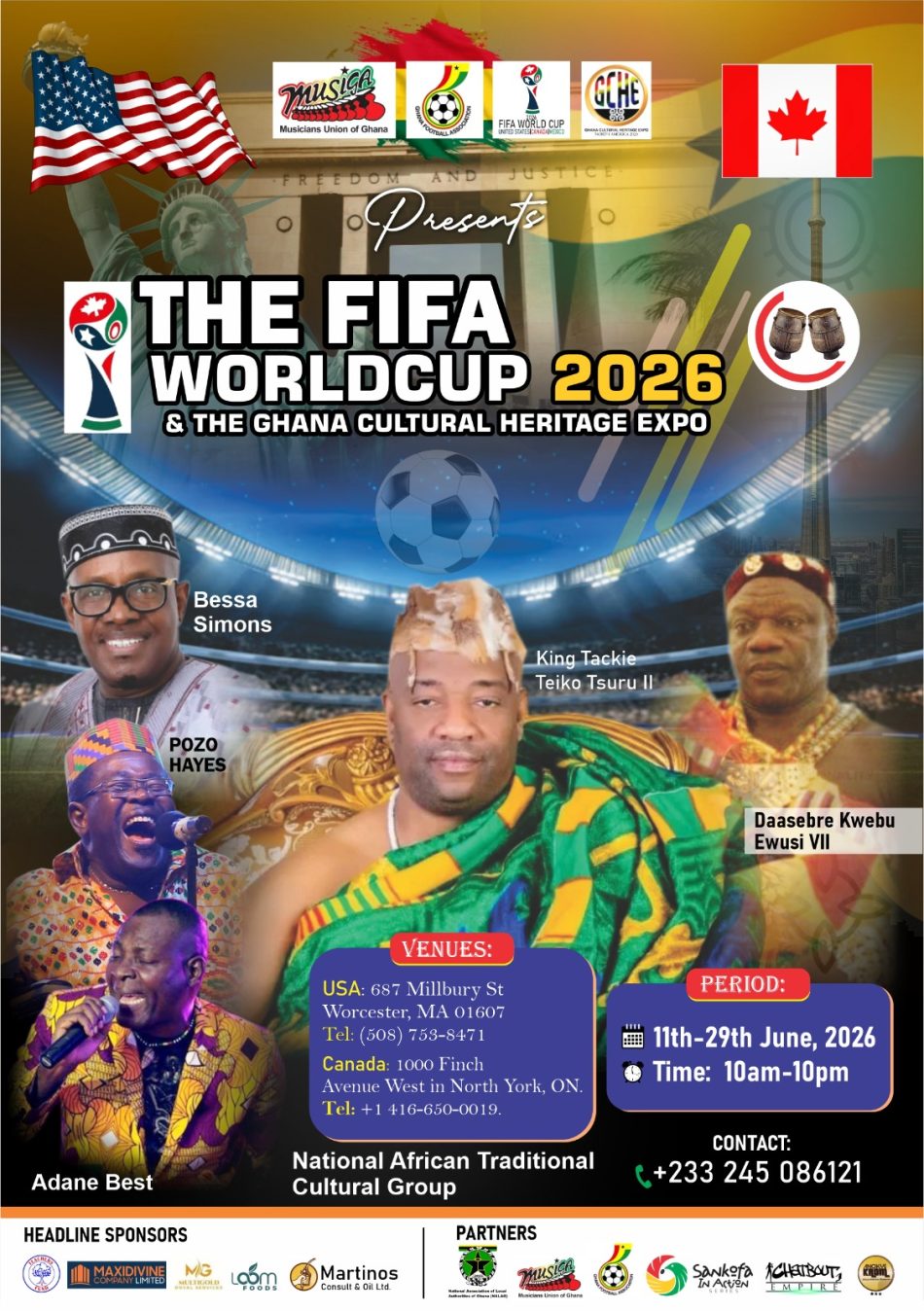 Ghana Brings Culture to the World Cup Stage